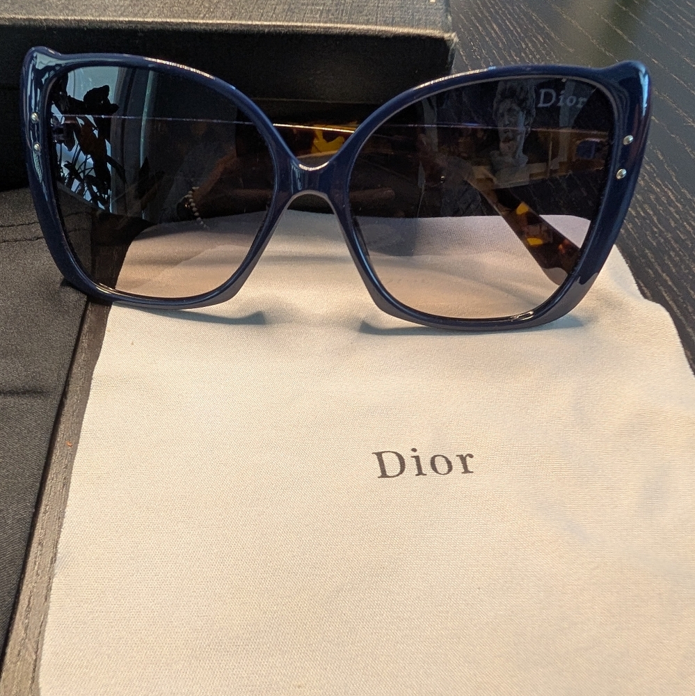 Dior Blue Women's Sunglasses